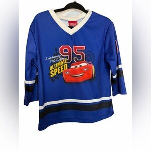 Disney Pixar Cars Lightning McQueen Ultimate Speed Jersey Top – XS